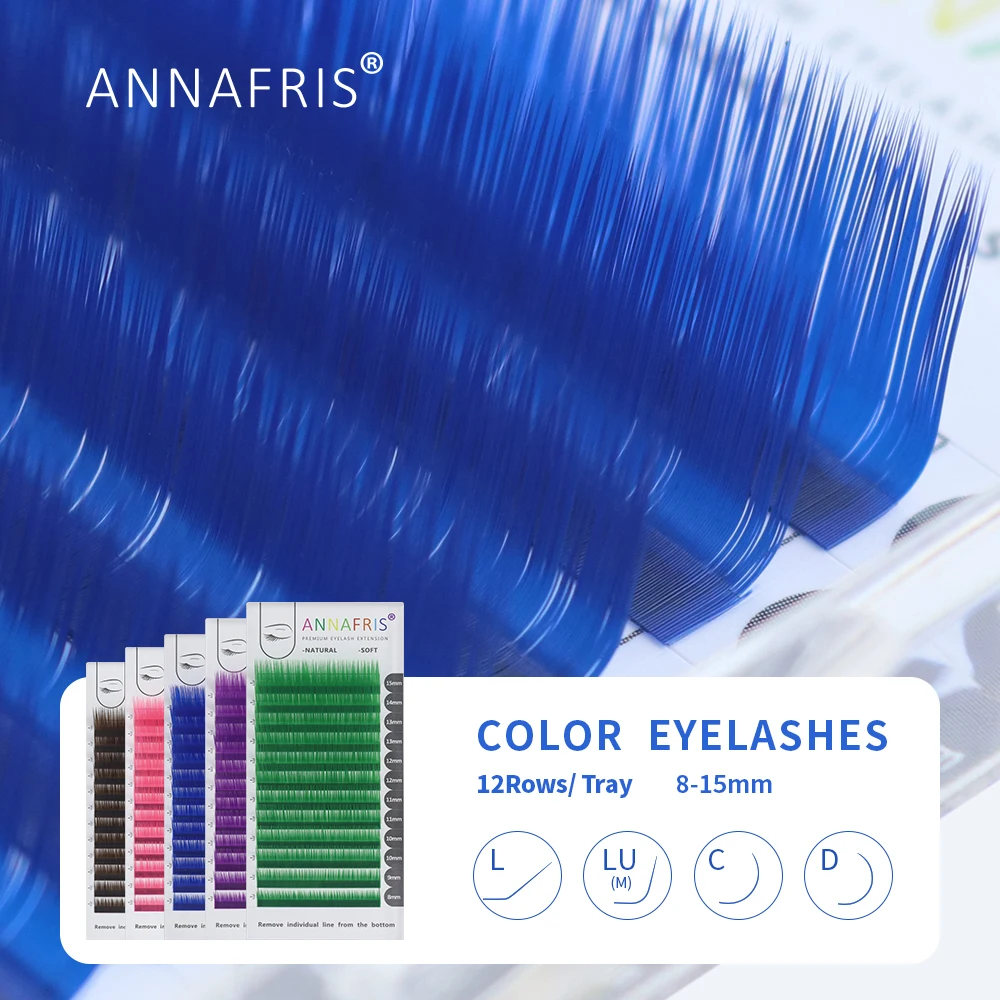 Eyelash Extension Russian - ANNAFRIS Ekstensi Bulu Mata Warna Individual