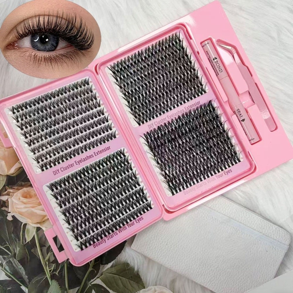 Eyelash Extension Natural Look - Bulu Mata Palsu Tebal Panjang Baru