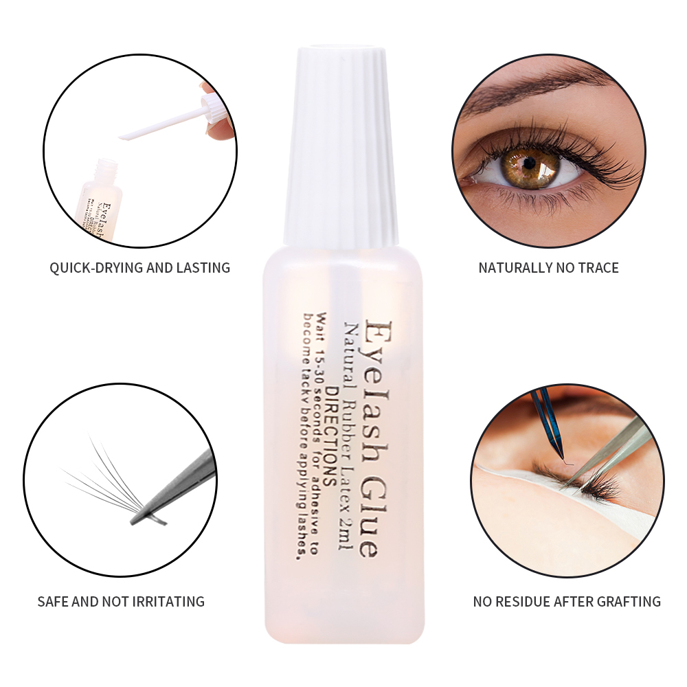 1-20 buah lem bulu mata transp - Eyelash Extension Eye Irritation ulasan dan harga