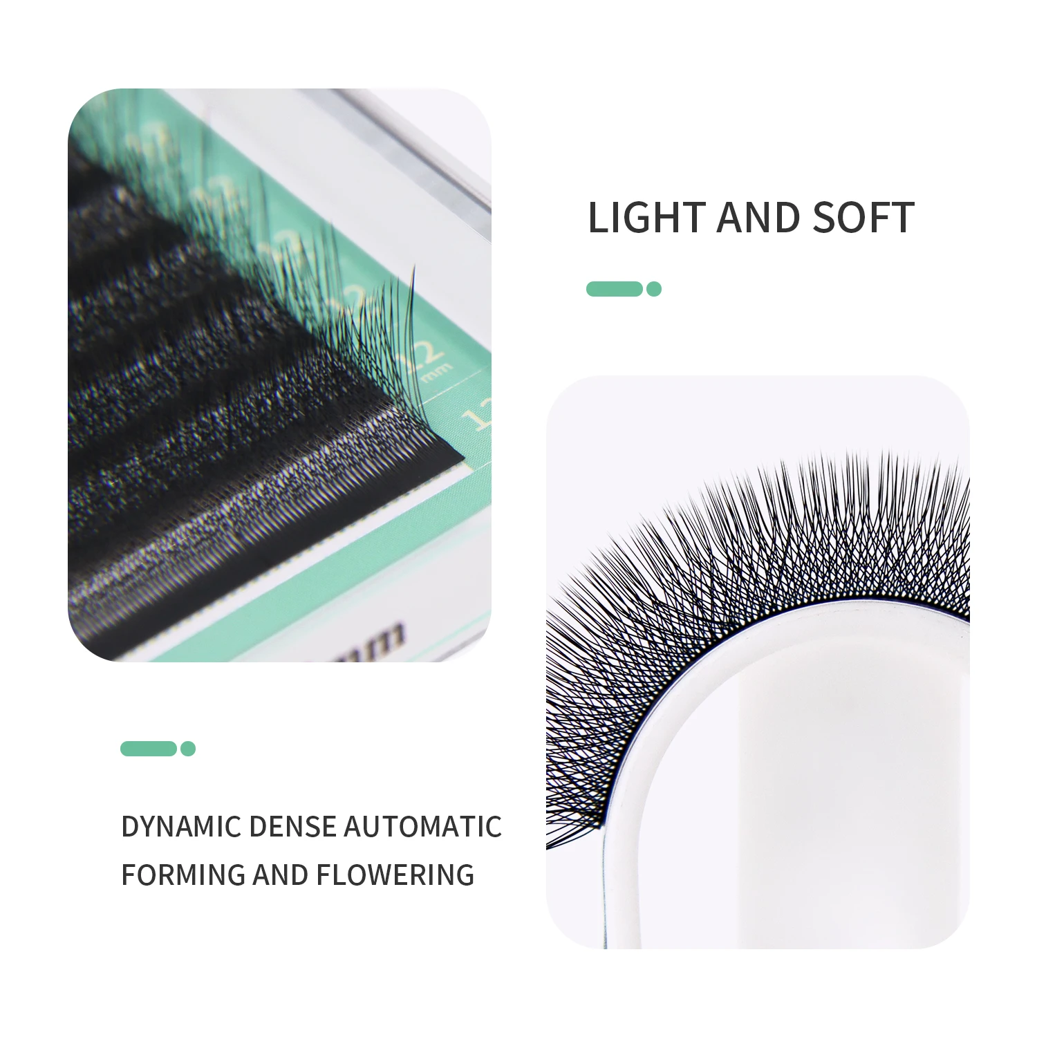 Glamor bulu mata 4D W ekstensi - Eyelash Extension Human Hair ulasan dan harga