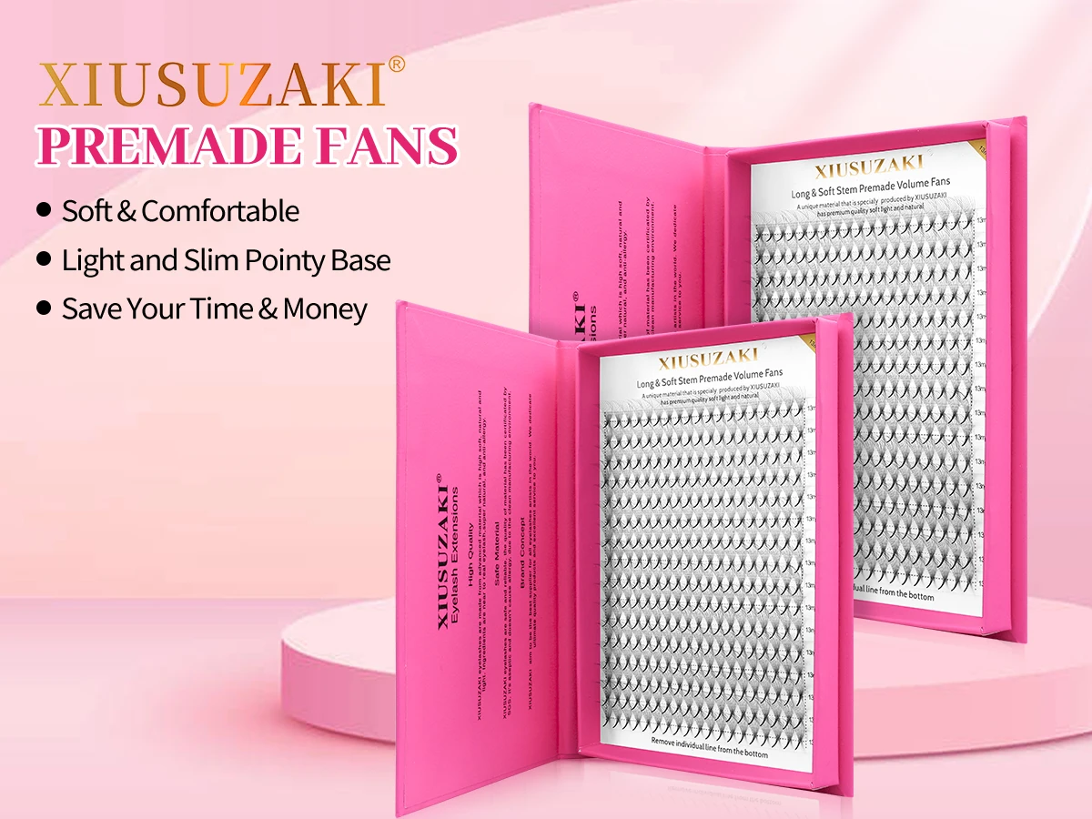 XIUSUZAKI 16Lines Premade Volu - Eyelash Extension Russian ulasan dan harga