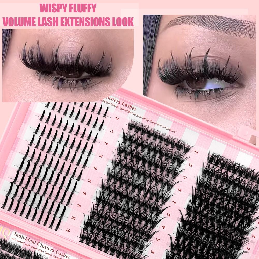 Bulu Mata Palsu Panjang 9-16mm - Eyelash Extension Natural Look ulasan dan harga