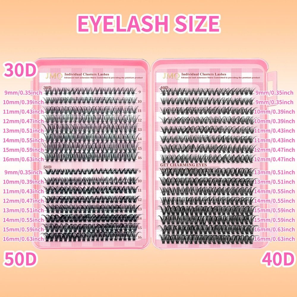 Bulu Mata Palsu Panjang 9-16mm - Eyelash Extension Natural Look ulasan dan harga