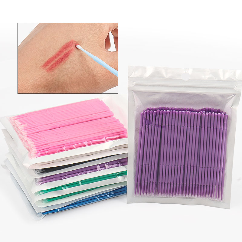 100PCS/Kantong Swab Pembersih  - Eyelash Extension Look ulasan dan harga