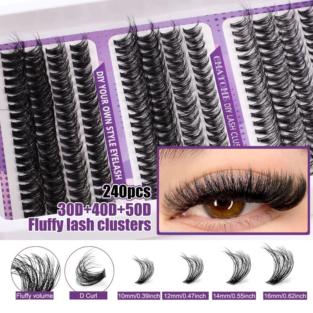 Bulu Mata Palsu dengan Tampila - Eyelash Extension Natural Look ulasan dan harga