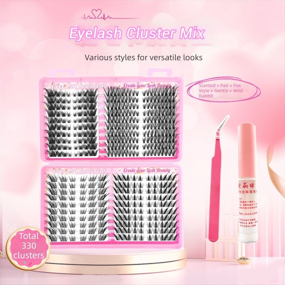 Bulu Mata Palsu Natural Hitam  - Eyelash Extension Natural Look ulasan dan harga