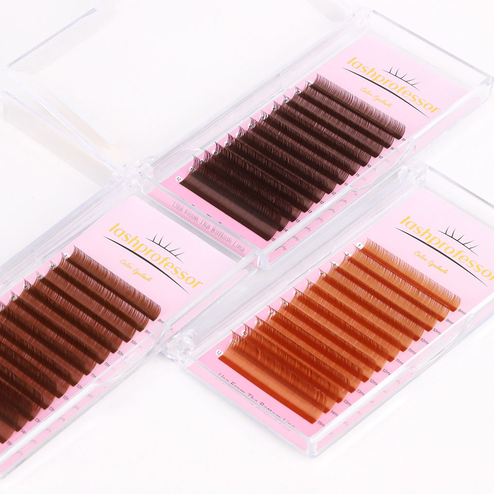 Ekstensi Bulu Mata Coklat Tua  - Eyelash Extension Russian ulasan dan harga